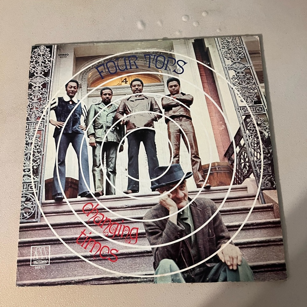 💙 Four Tops Changing Times Vinyl Album